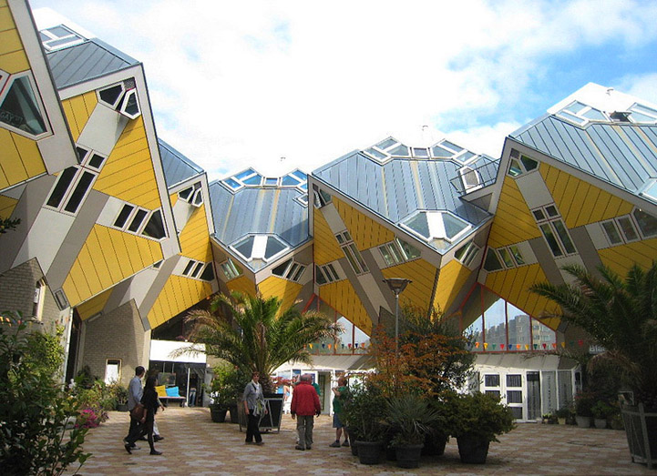 Photo:  'Cubic houses', Rotterdam